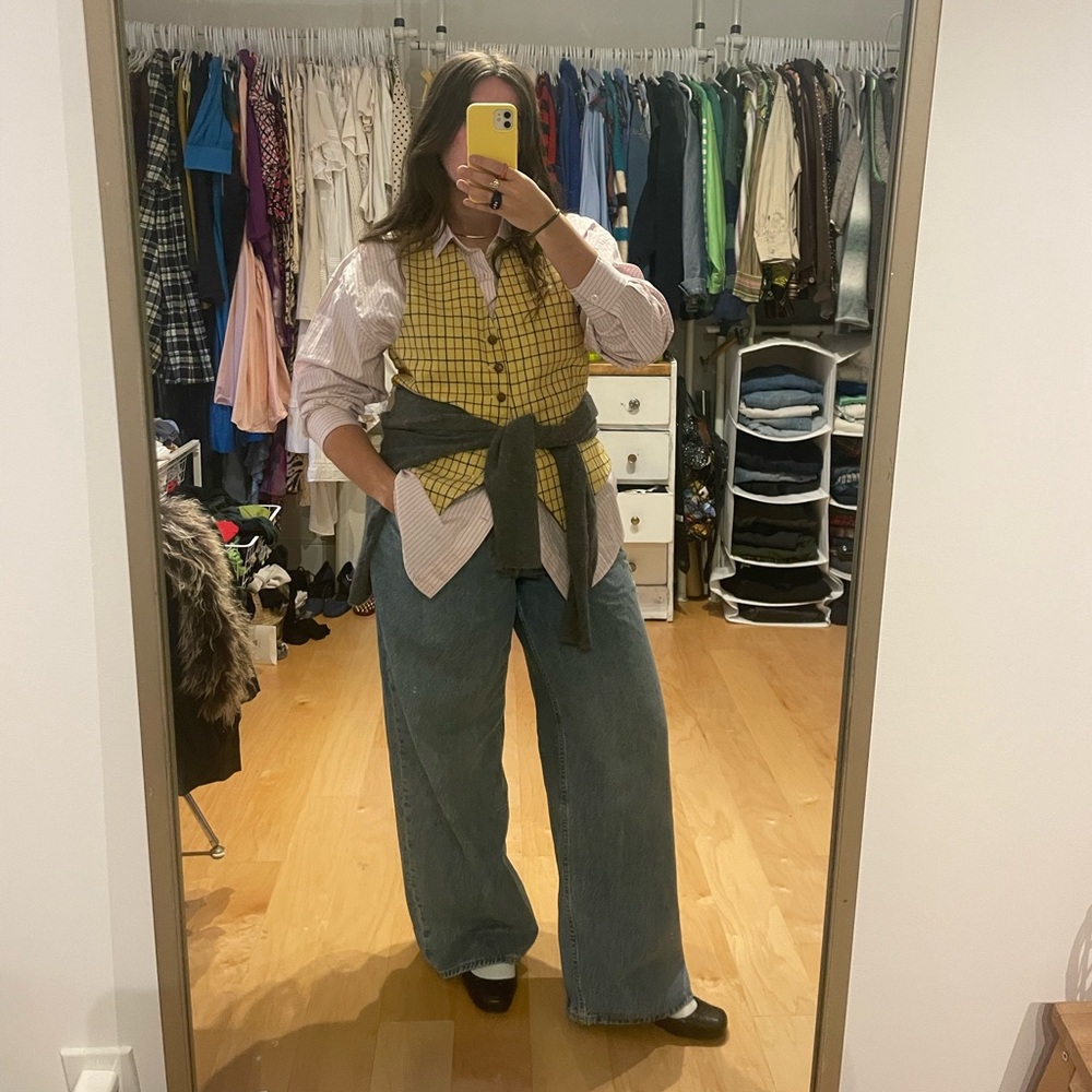 Charles Tyrwhitt Yellow Wool Vest